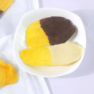 Natural Mango Dried Fruit Coated <b>Chocolate</b> (Black/White) Soft Juicy Sliced Gift Pack - Product Image 3