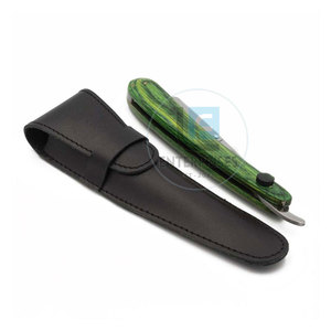 Wholesale Low Price High Quality New Arrival Straight <b>Shaving</b> Razors Stainless Steel Wood Handle Durable Barber Shop Use - Product Image 2