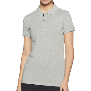 Venta Directa de Fábrica, Camiseta Polo para Mujer con Diseño Liso Personalizado, Hecha con Alta Calidad, Precio Accesible, Transpirable, Tallas Grandes - Product Image 1