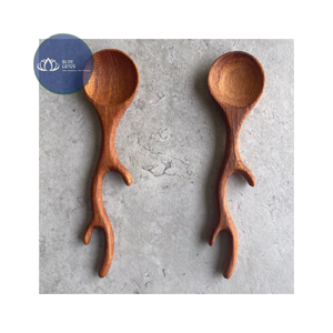 Cuillères en bois naturelles durables de haute qualité en gros – Fournitures de couverts écologiques - Product Image 1