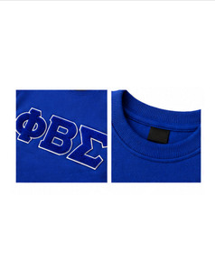 เสื้อฮู้ดสีน้ำเงินสำหรับผู้หญิง Zeta Phi Beta Sorority ปักตัวอักษรกรีก ทรงปกติ ผ้าฝ้าย 100% ระบายอากาศได้ดี - Product Image 4
