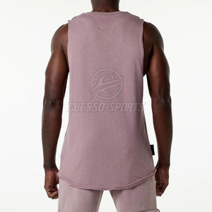 Camisetas sin Mangas para Hombre de Color Sólido a Bajo Precio, Camisetas sin Mangas para Hombre al por Mayor, Camisetas sin Mangas para Hombre Recién Llegadas - Product Image 3