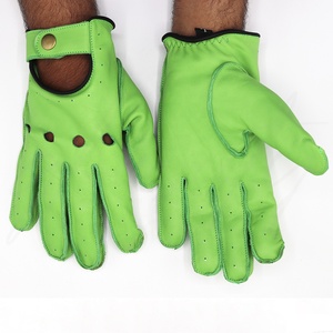 Guantes de Conducción de Piel de Oveja de Diseño Personalizado de Pakistán, Guantes de Conducción de Piel de Oveja de Moda para Fiesta en Venta - Product Image 1