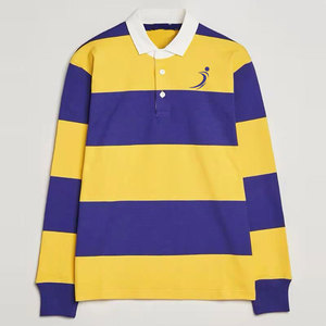 Classic Style Rugby <b>Polo</b> <b>Shirt</b> Featuring Soft Material For Relaxed Daily Wear Rugby <b>Polo</b> <b>Shirt</b> - Product Image 1