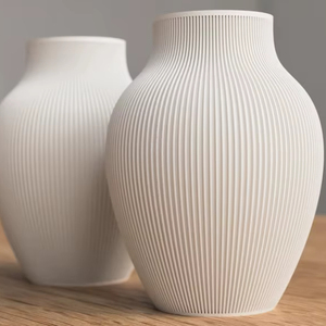 แจกันเซรามิกตกแต่งลายดอกไม้ตามสั่งสไตล์ร่วมสมัยแจกันเซรามิกเคลือบรูปดอกไม้ขนาดใหญ่สำหรับตกแต่งบ้านหรูหรา - Product Image 1