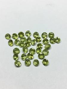 ซื้อพลอยเพอริดอทดีบุก 10 เม็ด ทรงกลมขนาด 2 มม. ถึง 7 มม. พลอยเพอริดอทดีบุกธรรมชาติสำหรับทำเครื่องประดับ อุปกรณ์ทำพลอยประจำวันเกิด - Product Image 2
