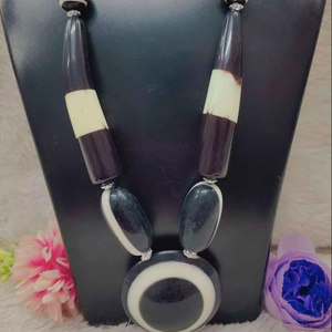 Modern Fashionable Top Trending Turquoise Resin <b>Bead</b> <b>Necklace</b> with Resin Pendant for Wedding & Gift Resin Jewelry - Product Image 1