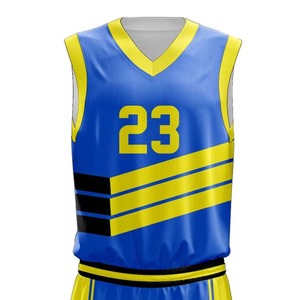 Tenues de basketball professionnelles sublimées 100 % polyester pour adultes, grandes tailles, sans manches, design ajusté, respirantes, pour hommes - Product Image 4