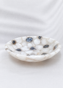 Lavabo de baño de ágata semipreciosa, lavabo de lujo con piedras preciosas, lavabo de piedra de ágata natural, lavabo de piedra de cristal. - Product Image 3