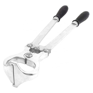 Pince de castration Burdizzo en acier inoxydable QNQ Industries, forceps manuel certifié CE, instrument chirurgical de classe I pour la chirurgie équine ISO13485 - Product Image 2