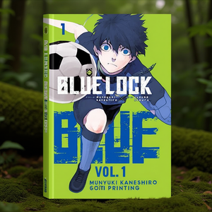 Blue Lock Vol. 1 by Author Muneyuki Kaneshiro <b>Paperback</b> Custom Softcover <b>Book</b> Printing - Product Image 2