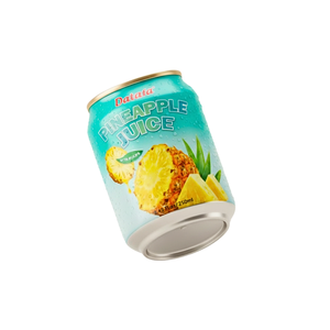 Nuevo Jugo de Piña en Lata Estándar de 250 ml, OEM/ODM, con Pulpa Real, Marca Privada, Jugo de Frutas y Verduras - Product Image 4