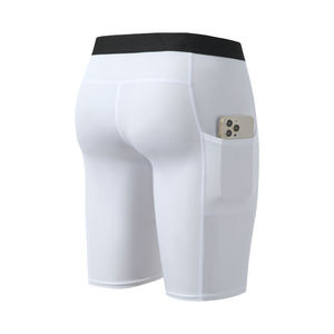 Sublimation Printed Gym Fitness Wear Active <b>Men</b> <b>Compression</b> <b>Short</b> with pocket - Product Image 6