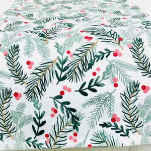 Camino de mesa de algodón estampado floral, camino de mesa para comedor, duradero, disponible con diseños impresos y tejidos al mejor precio. - Product Image 1