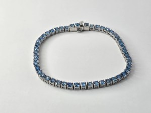 Pulsera de Tenis VVS Diam de Platino 950 de Marca Privada, Joyería Fina de Lujo de Alta Calidad, Regalo Unisex para Aniversario de Bodas - Product Image 6