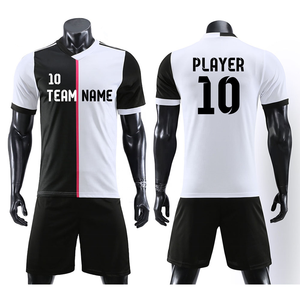 Conjunto de Camiseta y Pantalones Cortos de Fútbol Sublimados, Personalizados, Unisex, 100% Poliéster Elástico, Uniforme de Fútbol para Entrenamiento, Venta al Por Mayor - Product Image 6