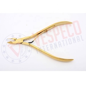 Professional Gold Cuticle Nipper Manual Stainless Steel <b>Nail</b> <b>Tool</b> - Product Image 2
