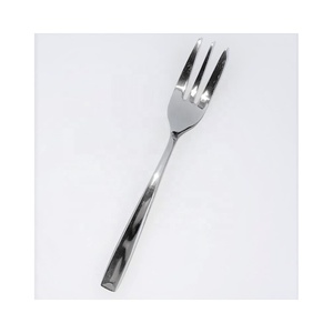 Moderno Acero inoxidable Plata Mate pulido tenedores cubiertos cuchillo y tenedor con mango único y cuchara Set - Product Image 4