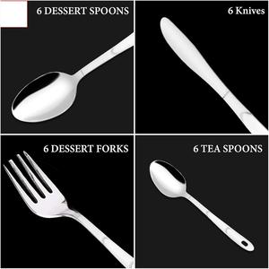 Juego de Cubiertos de Acero Inoxidable Ecológicos de Primera Calidad para Uso Doméstico y en Restaurantes, Aptos para Lavavajillas, con Logotipo Personalizable al por Mayor - Product Image 2