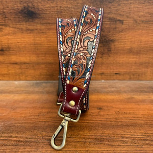 Date large 1.5 "mode femmes usiné à la main en cuir bandoulière sac sangle remplacement en cuir véritable guitare et sangles de caméra - Product Image 4