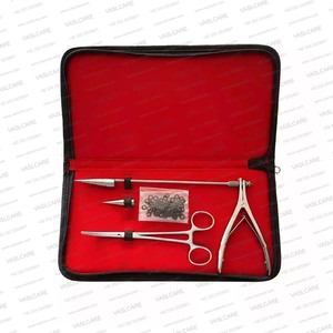 Kit Quirúrgico de Toracostomía de Acero Inoxidable, Instrumentos Quirúrgicos para Colocación de Tubo Torácico y Drenaje Torácico, Herramienta Médica Vaslcare - Product Image 1