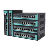 Commutateur Ethernet Poe d'usine OEM/ODM 4 6 8 16 24 ports RJ45 fibre SFP liaison montante 10/100/1000mbps AI VLAN Poe commutateur Poe non géré