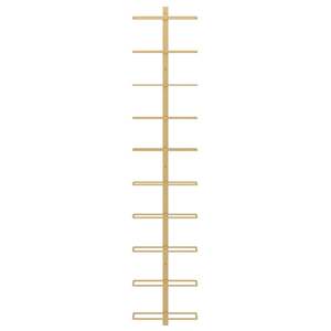 Porte-vin mural en métal doré pour 10 bouteilles - Product Image 4