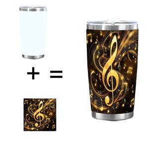 Stainless Steel Tumbler 20oz Vacuum Insulated <b>Reusable</b> <b>Cup</b> For Home Daily Use - Product Image 1