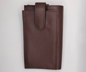 Tarjeteros de Cuero Genuino de Alta Calidad, Cartera Larga Plegable de Viaje para Hombre, Bolsillos de Gran Capacidad, Compartimentos Adicionales 2026 - Product Image 1