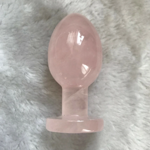 High quality Rose quartz Vaginal Egg Healing Crystal Yoni Egg for Women Kegel Exercise Natural Gemstone Crystal Wholesale - Product Image 2
