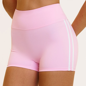 Shorts de Yoga para Mujer, Cintura Alta, Secado Rápido, para Ciclismo, Ejercicio, Gimnasio, Transpirables, con Malla Elástica en Cuatro Direcciones - Product Image 3