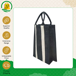 Bolsas de Compra Ecológicas de Yute - Logotipo y Tamaño Personalizados, Bolsas Multiusos Reutilizables de Primera Calidad Hechas en India - Product Image 2