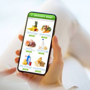 WebCraft Studio, conception de magasin d'alimentation en ligne, produits essentiels quotidiens, produits frais de la ferme, produits laitiers, boulangerie, en-cas, livraison rapide à domicile - Product Image 1