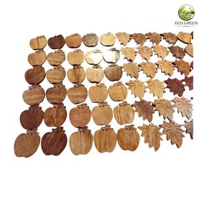 Eco Friendly <b>Bamboo</b> Coaster Set Custom Logo Engraving Wooden Drink Coasters for Home Cafe Restaurant - Product Image 6
