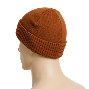 Gorros de algodón acanalados al por mayor con tejido de 350 g/m² y gorros acanalados de peso medio para tiendas de esquí - Product Image 1