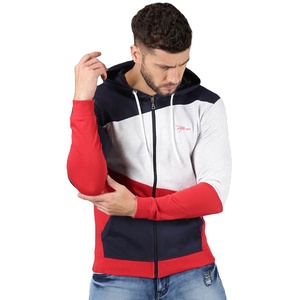 ผู้ผลิตเสื้อฮู้ดซิปพิมพ์โลโก้ตามสั่ง เสื้อฮู้ดกีฬาโพลีเอสเตอร์ โรงงานผลิตแบบ OEM ODM โดยตรง - Product Image 6