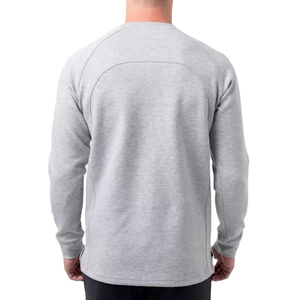 Custom Men 100% Cotton Crewneck Sweatshirt Oversize Plain Blank Pullover Sweater Fleece Manufacturer Sweatshirts for Men - Product Image 2