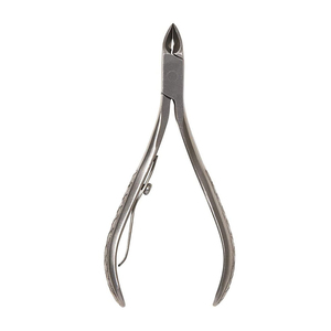 Coupe-cuticules réutilisable en acier inoxydable, outil de soin des ongles pour manucure et usage en salon - Product Image 1