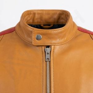 Chaqueta de Motociclista de Cuero Genuino para Hombre de la Mejor Calidad, Nueva Colección de Invierno, Chaquetas de Motocicleta con Protecciones Desmontables Personalizadas - Product Image 4