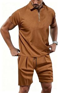 Conjunto de Pantalones Cortos Deportivos para Hombre, Talla Grande, Transpirables, de Secado Rápido, con Logotipo Personalizado, Dos Piezas, OEM, 100% Algodón - Product Image 6