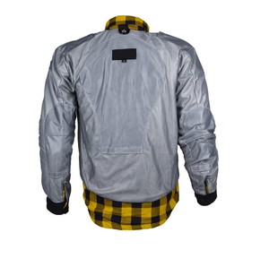 Heavyweight <b>Flannel</b> Shirts For Riding Racing Sportswear Full Sleeve Motorbike Shirt Armored Anti-Abrasion Biker Rider Shirts - Product Image 5