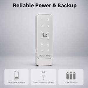 CL01-CT ระบบล็อคตู้แบบสมาร์ท RFID พร้อมรหัสผ่านและการ์ด IC สำหรับล็อคเกอร์และตู้ (พร้อม PCB) - Product Image 5
