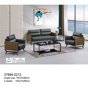 37994-2126 1+1+3/set Metal Office <b>Sofa</b> Set - Product Image 2