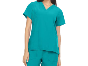Custom High End Unisex Nurse Hospital Medical <b>Scrubs</b> <b>Uniforms</b> Sets with Comfortable Fabric Polyester/Spandex Wholesale - Product Image 2