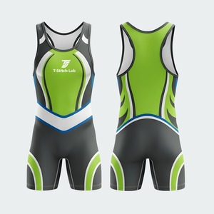 Top Quality <b>Weightlifting</b> Wholesale Rate Men's Wrestling <b>Singlets</b> Sleeveless Customized Factory Wholesale Rate GYM Wear - Product Image 3