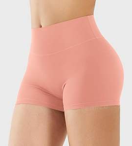 Shorts Deportivos de Cintura Alta para Mujer, Talla Grande, para Gimnasio, Running, Pilates, Yoga, Entrenamiento - Product Image 2