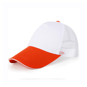 Stock 5 Panel Structured <b>Baseball</b> <b>Cap</b> Diagonal Cotton Weave Custom Logo Two Tone Quick Shipment - Product Image 3