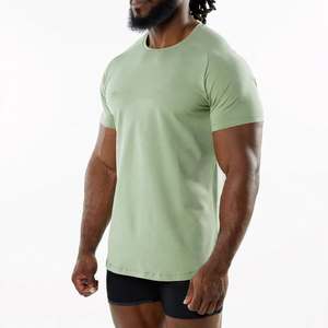 Camiseta Deportiva de Secado Rápido, Cuello Redondo, Informal, para Entrenamiento, Camiseta de Compresión al por Mayor, Ropa Deportiva para Hombre, Gimnasio, Fitness - Product Image 3