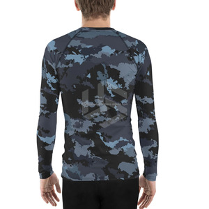 เสื้อรัดกล้ามเนื้อแขนยาวแบบสปอร์ตสำหรับผู้ชาย ออกแบบได้ตามต้องการ พิมพ์ลายแบบซับลิเมชั่น - Product Image 2