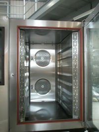 Horno eléctrico comercial de panadería de dos pisos con protección contra sobrecalentamiento para hornear pizza y pan - Product Image 6